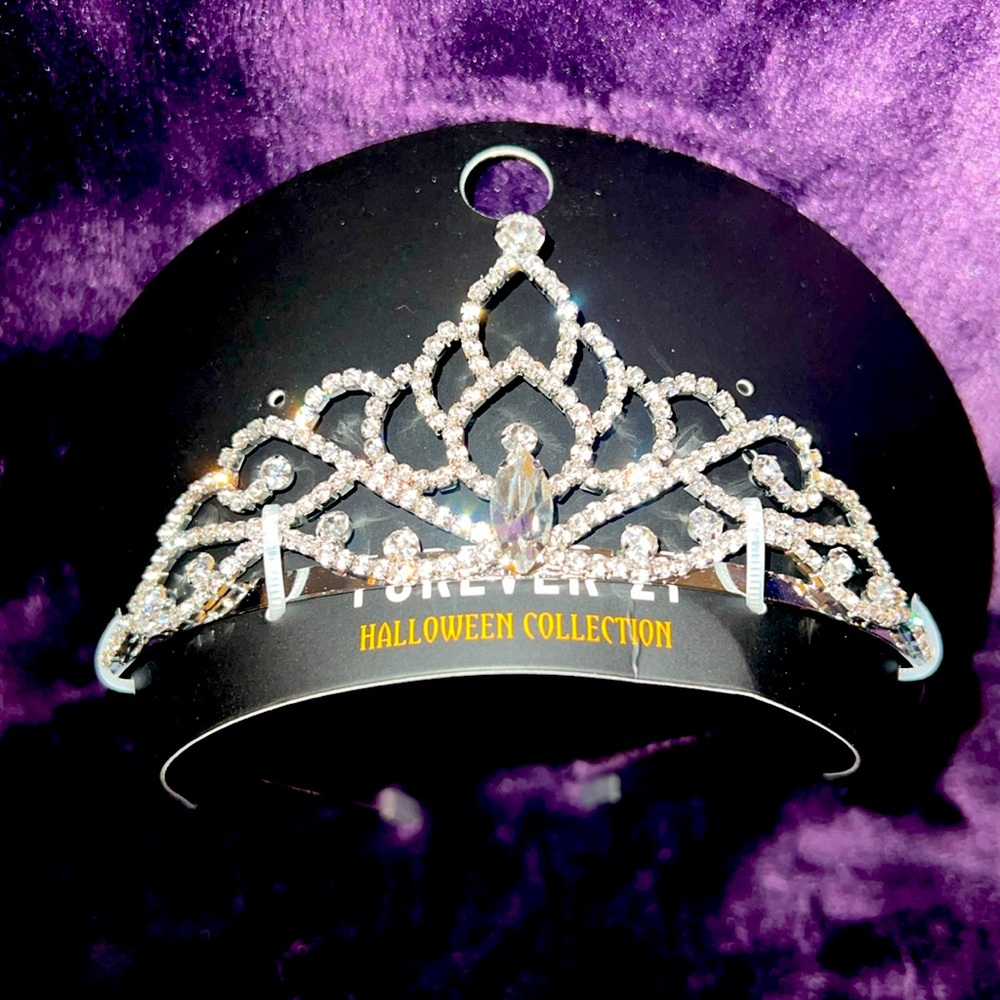 RHINESTONE TIARA HEADBAND